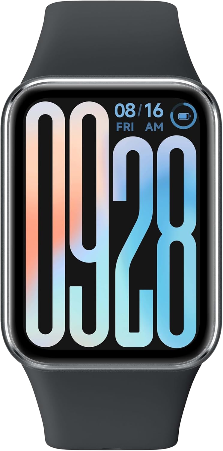 Xiaomi Smart Band 9 Pro Obsidian Black | 1.74'' narrow-edge displayWearablesYour style, your pace Narrow-edge quadrilateral displayFeaturing the industry-leading AMOLED screen with vacuum filling sealing technology, the narrow edges are reduced to 2.2mm,